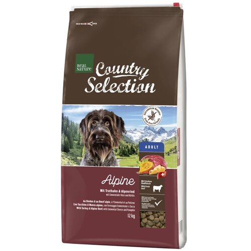 Real Nature Country Alpine Adult puretina, govedina, sir, bundeva 12 kg Cijene