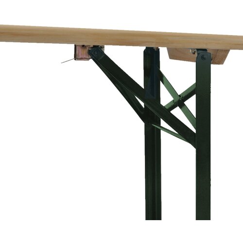  Sklopivi pivski stol s 2 klupe 220 cm od jelovine Slike