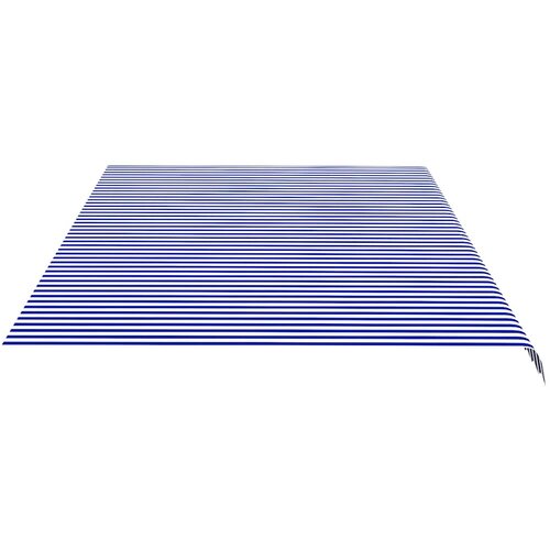  Zamjenska tkanina za tendu plavo-bijela 6 x 3,5 m Slike