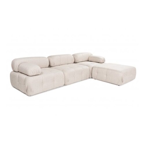 Atelier Del Sofa Ugaona garnitura Doblo, 105x80x315 cm, Svetlobraon Slike