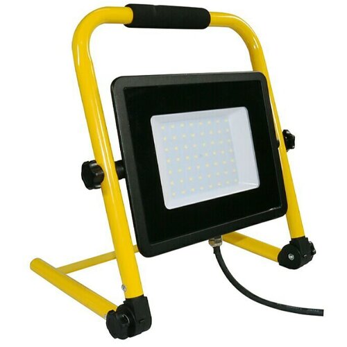  Prijenosni LED reflektor (50 W, Žuto-crne boje, IP65) Slike