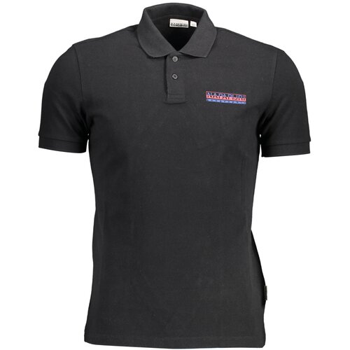 Napapijri POLO SHORT SLEEVE MAN BLACK Slike