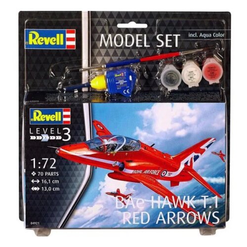 Revell maketa model set bae hawk t.1 red arrow ( RV64921/5654 ) Slike