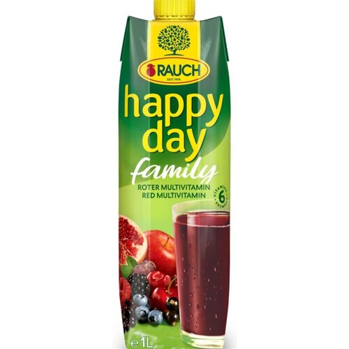 HAPPY DAY voćni sok family red multivitamin 1l Cene