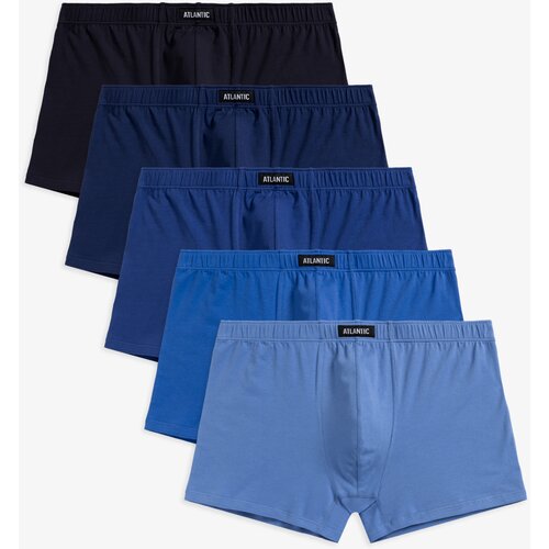 Atlantic Men's boxer shorts 5Pack - shades of blue Cene