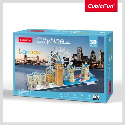 Cubicfun KUBIČNA ZABAVNA Slagalica 3D Gradska linija London Cene