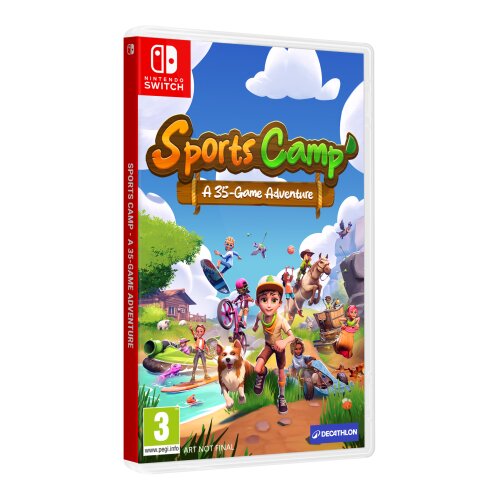 Plug In Digital Switch Sports Camp: A 35-Game Adventure Cene
