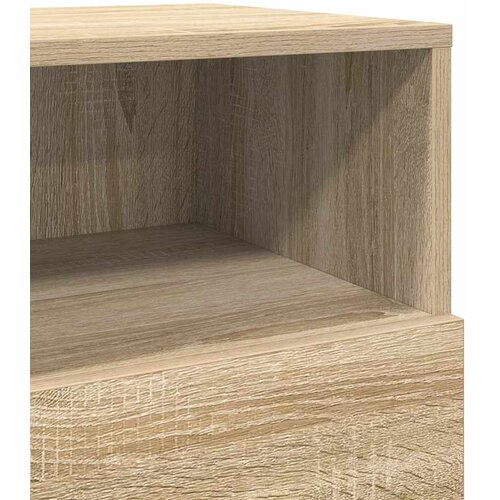  Noćni ormarići 2 kom s 2 ladice sonoma hrast 36x36x68 cm Slike