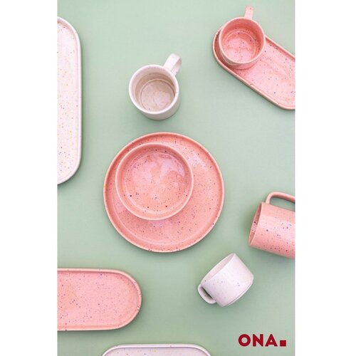 ONA Bež porcelanast krožnik &amp;oslash; 25 cm Fika &amp;ndash; Slike
