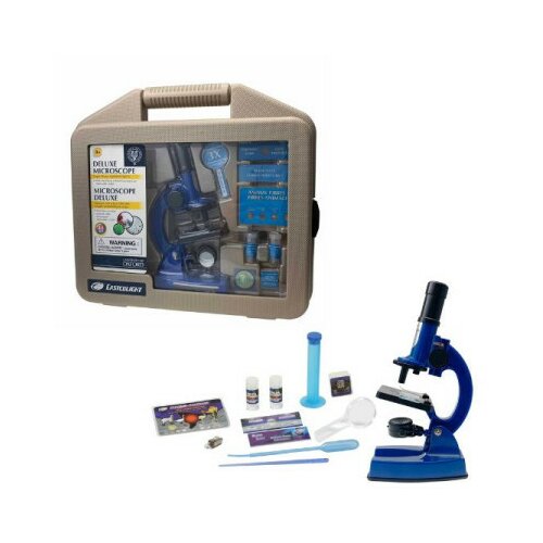  Mikroskop set u koferu 48pcs 100/600/1200x plavi 90101p ( 95/90101 ) Cene