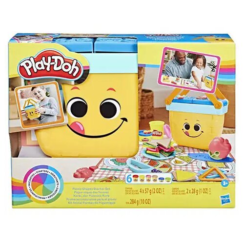Hasbro začetni komplet play-doh z dodatki: piknik oblike - outlet Cene