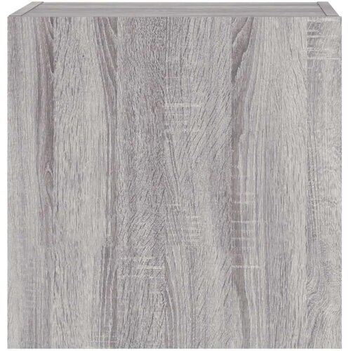 VidaXL Zidni TV ormarići 2 kom siva boja hrasta 40 5x30x40 cm drveni Slike