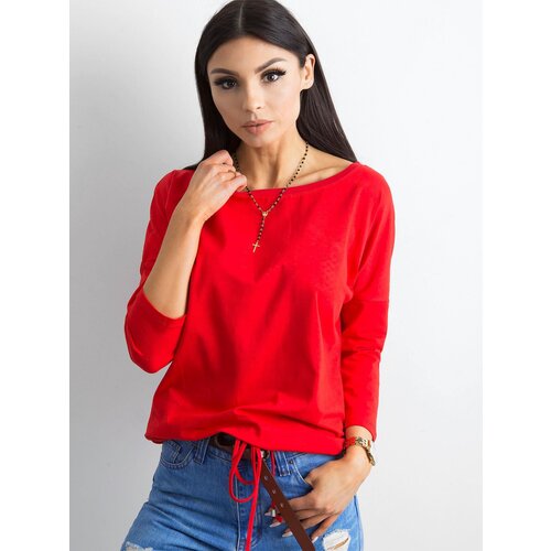BASIC Feel Good Blouse-RV-BZ-4691.39P-red Cene