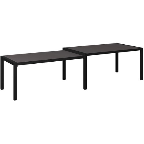 Ambia Garden RAZTEGLJIVA MIZA, antracit, temno siva Slike