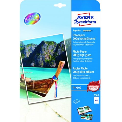 Avery Zweckform Foto papir Ink-Jet Superior A4 - 200 g Cene