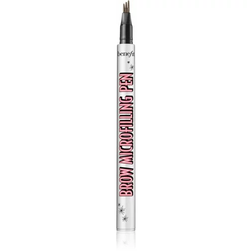 Benefit Brow Microfilling Pen tuš za obrve nijansa 3.5 Medium Brown 0.8 ml