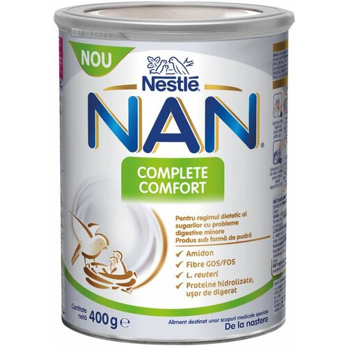Nestle Nestlé NAN® complete comfort hrana za posebne medicinske namene, od rođenja nadalje, 400 g Slike