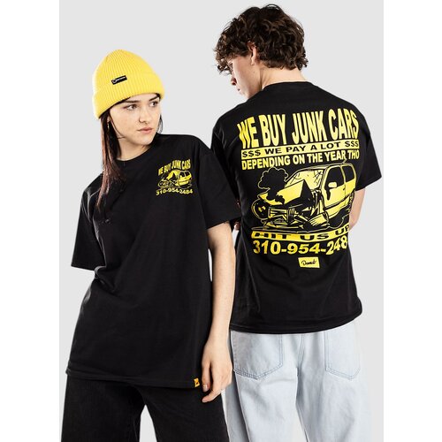 Donut Junk Cars T-shirt black Cene