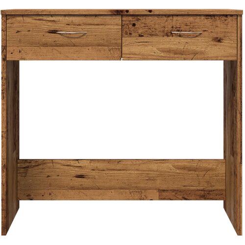  Radni stol boja starog drva 80 x 40 x 75 cm konstruirano drvo Slike