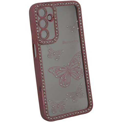  futrola butterfly diamond za samsung A055 galaxy A05 roze Cene