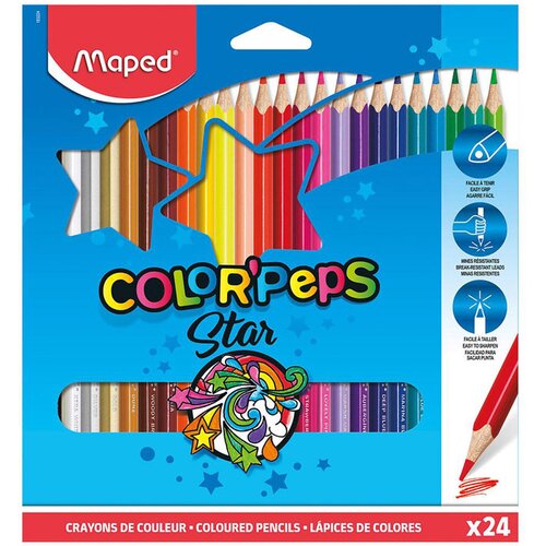 Maped Barvice Color&apos;peps Star, 24 kosov Cene