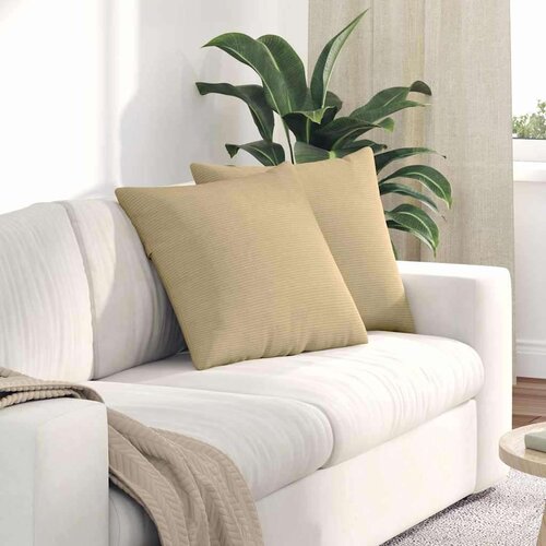 vidaXL jastučići za sofu 2 pcs siva zelena 50 x 50 cm kordura tekstil Cijene