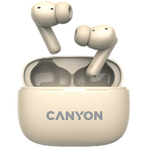 Canyon ongo TWS-10 anc+enc, bluetooth headset, microphone, bt v5.3 BT8922F CNS-TWS10PL Cene