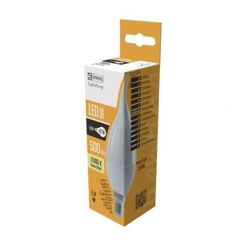 Emos LED CANDLE TAIL 6W E14 WW LED-C38T-VR-E14-6W-W ZL4111 Cijene