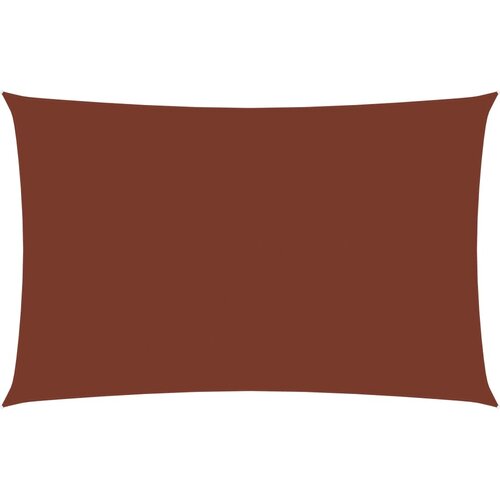 vidaXL Senčno jadro oksford blago pravokotno 2x5 m terakota Cene