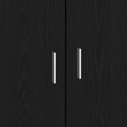  Kreveta Crni hrast 92 x 35 x 75 cm Konstruirano drvo Slike