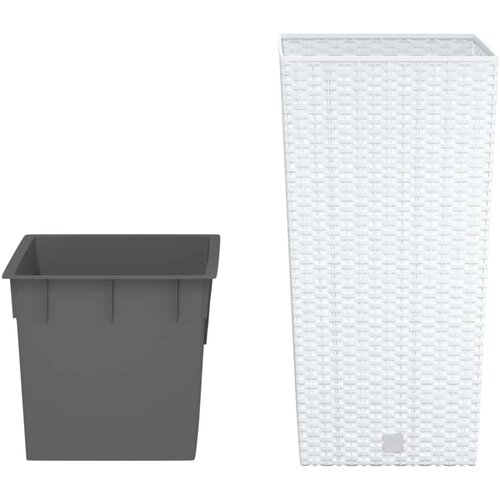  Sadilica s uklonjivom unutra&amp;scaron;njosti bijela 11 /26,5 L PP ratan Slike