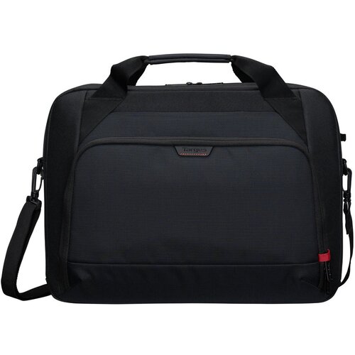 Targus EcoSmart 45.7 cm (18) Briefcase Black, Red Cene