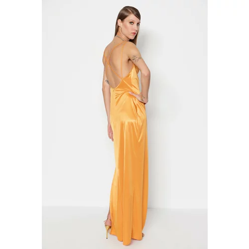 Trendyol evening & Prom Dress - Orange - Shift