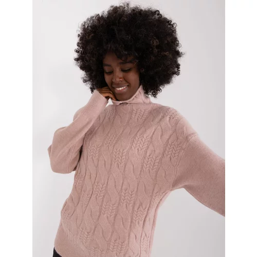 Fashion Hunters Sweater-AT-SW-23401.97P-dark pink
