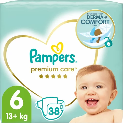 Pampers Premium Care Size 6 jednokratne pelene 13+ kg 38 kom