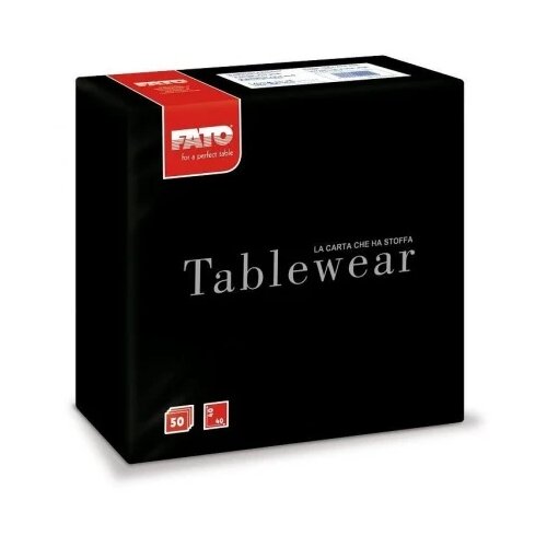 Fato Airlaid salveta crna 40x40cm 50/1 1sl (pak) ( -88405000 ) Cene