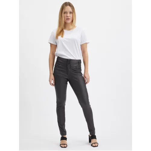 Orsay Dark gray women skinny fit pants - Women