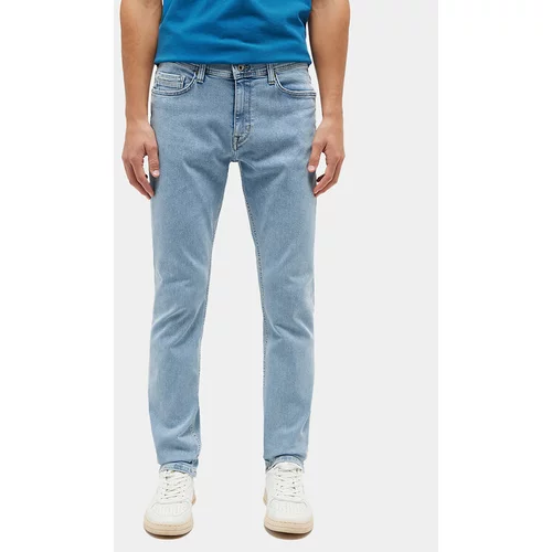 Mustang Jeans hlače Vegas 1014857 Modra Slim Fit