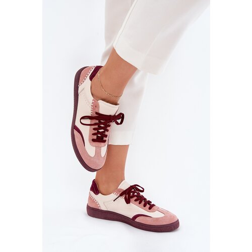 Zazoo Women's Leather Sneakers N1220 Beige Cijene
