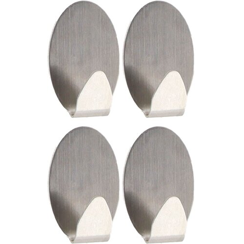 Tendance Set od 4 ovalne kuke 3m 2,6 x 1,5 x 3,6 metalne, srebrne Cijene