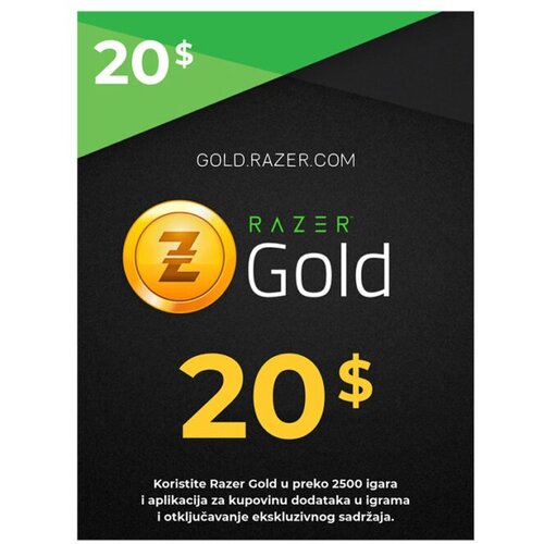 Razer Gold 20$ Cijene