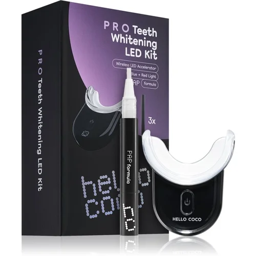 Hello Coco PAP Pro Whitening Led Kit set za izbjeljivanje