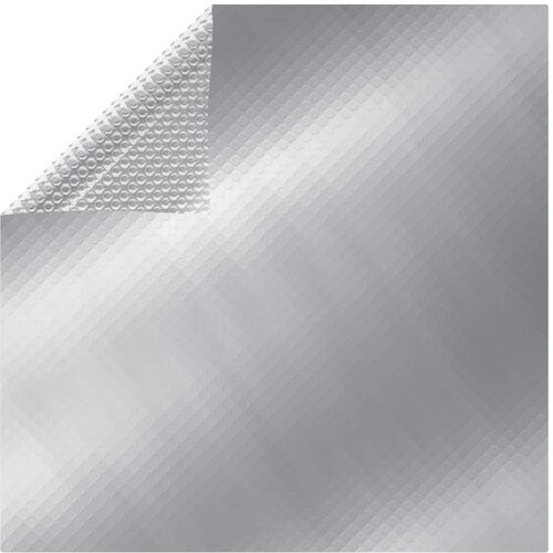 vidaXL Pravokutni pokrov za bazen 1000 x 600 cm PE srebrni Cijene