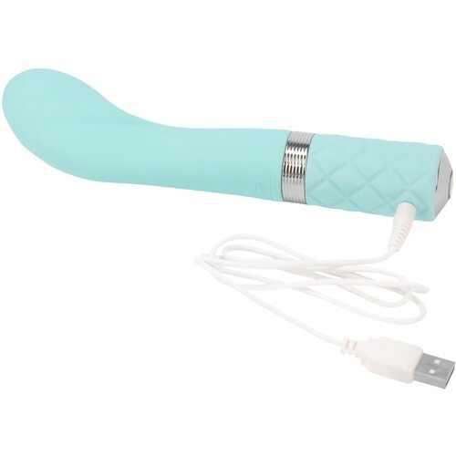 Pillow Talk vibrator Sassy, tirkizni Slike