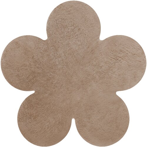 RugsX Preproge Sodobna pralna preproga SHAPE 3106 Cvet shaggy 80x80 cm Bež Cene