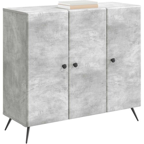  Kreveta Betonska siva 89 x 34,5 x 80 cm Konstruirano drvo Slike