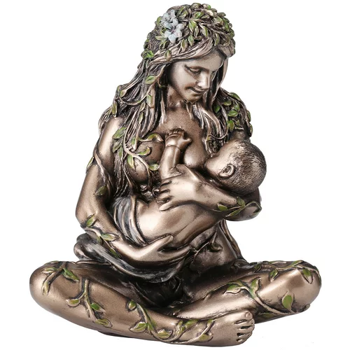 Signes Grimalt Kipci in figurice Gaia Mati Zemlja Z Dojenčkom Siva