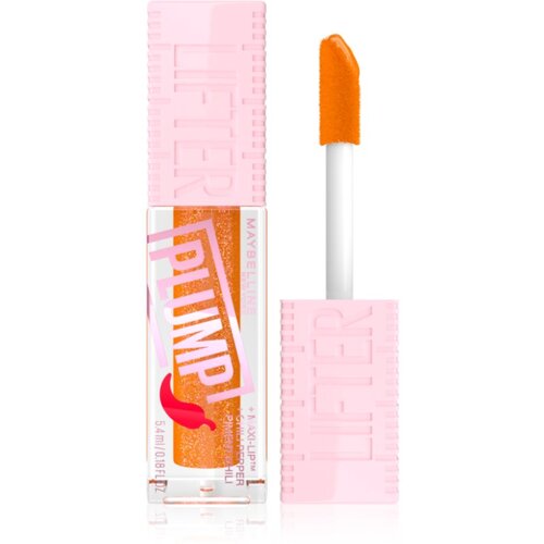 Maybelline Lifter Plump sjajilo za usne s plumping efektom nijansa 008 Hot Honey 5,4 ml Slike