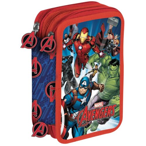 Avengers Plumier Los Vengadores Marvel triple Slike