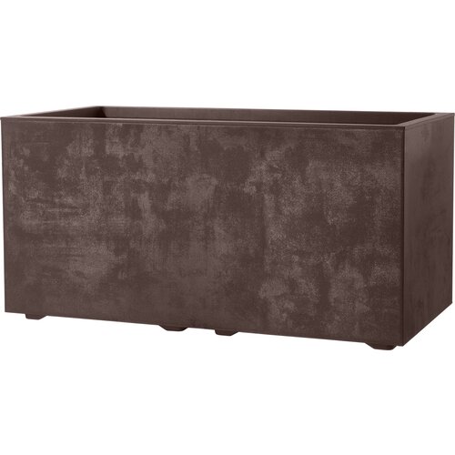 DEROMA Korito za rastline "Millenium" 79 cm z zbiralnikom vode - Brownstone Cene